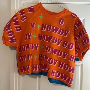 Queen of Sparkles 'Howdy Y'all' top